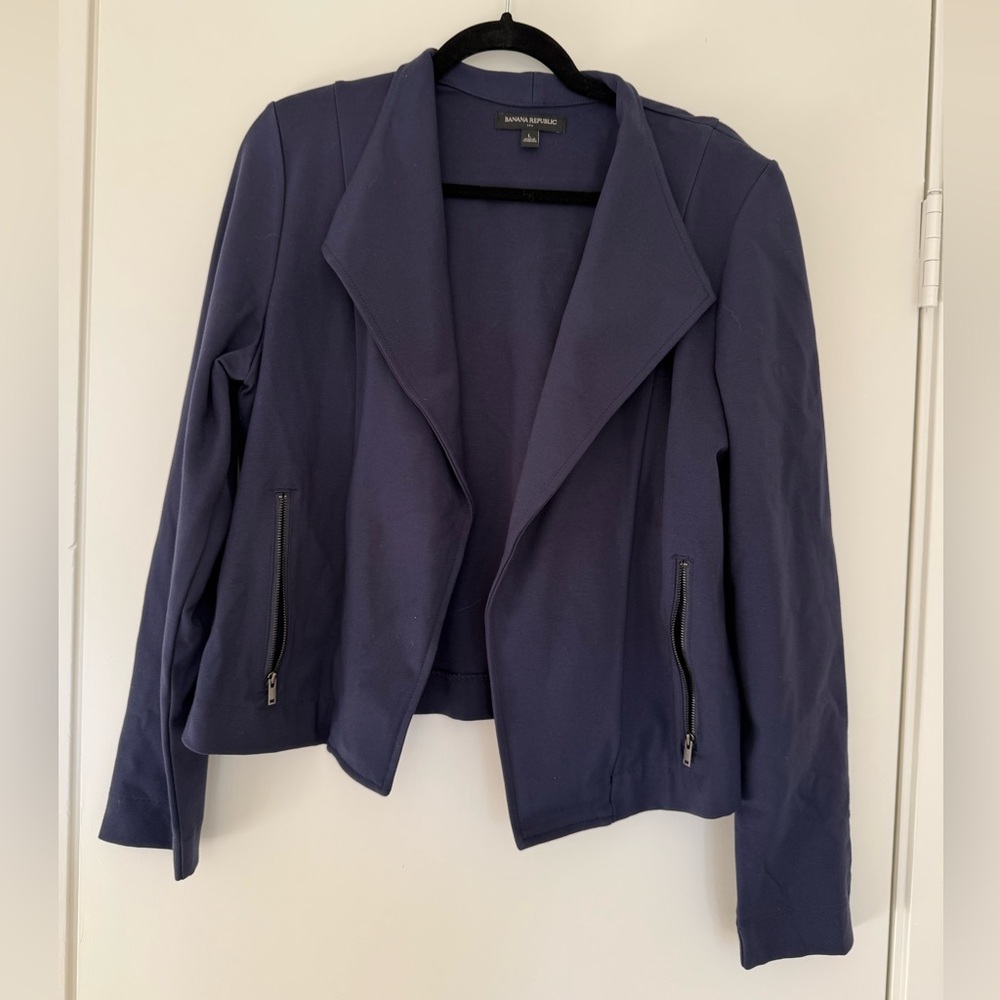 Banana Republic Navy Blazer Jacket